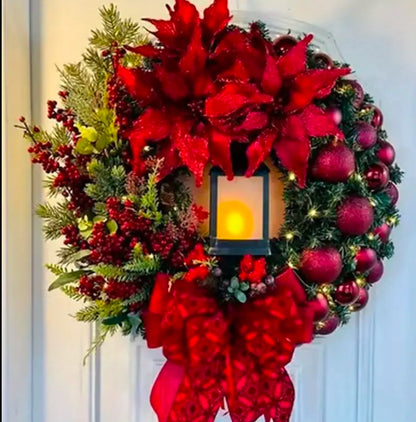 Christmas Door Wreath Decor