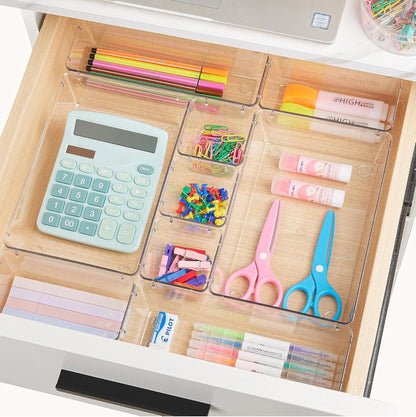 25 pcs set drawer organizers