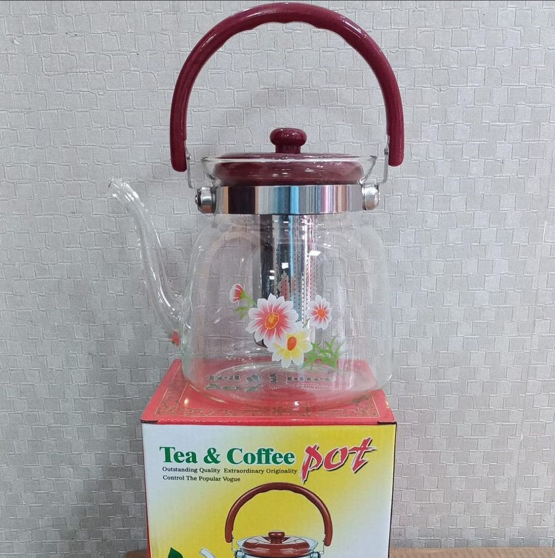 2.2 Litres heat resistant glass kettle