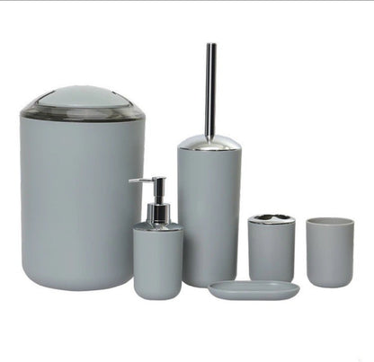 6pcs Bathroom accessories set