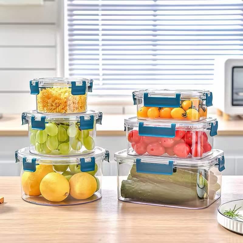 3 pc acrylic food containers