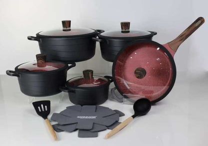 15pcs Donnor granite cookware set