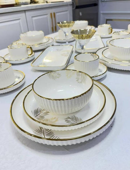 32pcs Elegant  European Porcelain Dinner set