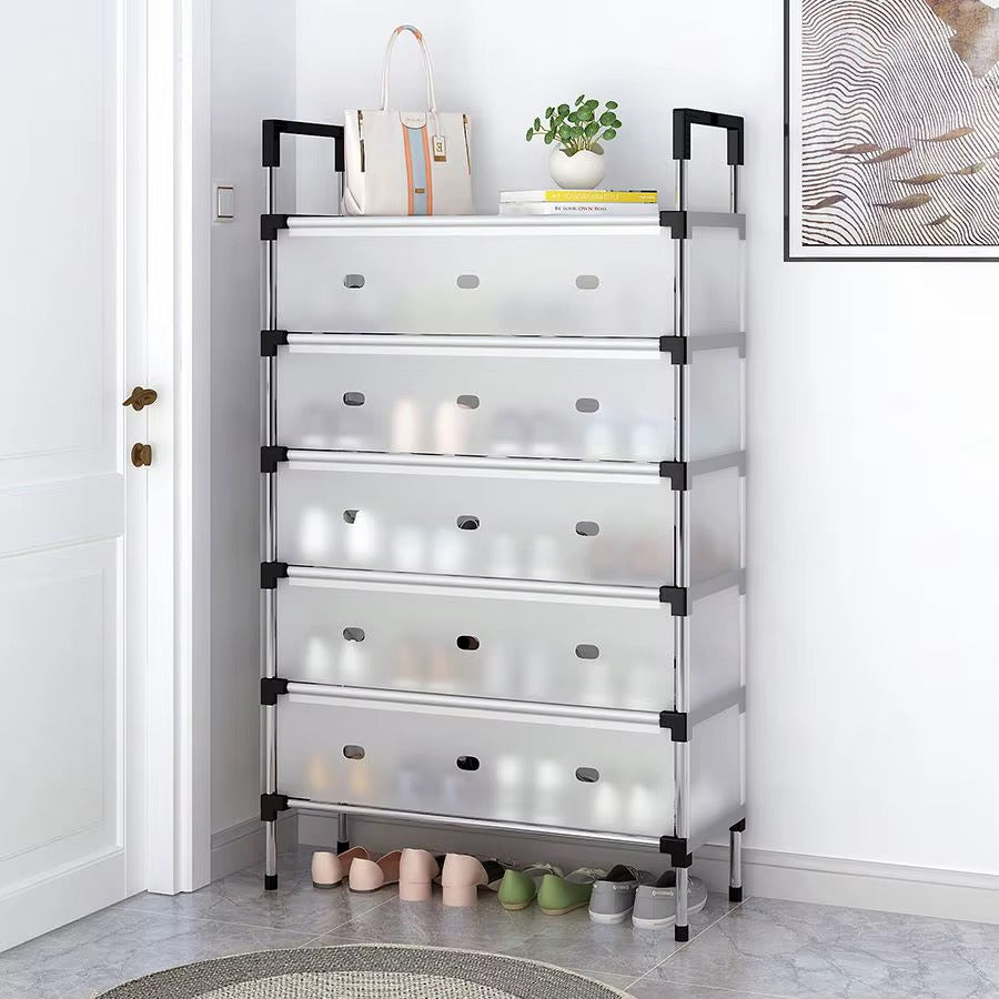 Shoe storage cabinet Foldable and space-saving design