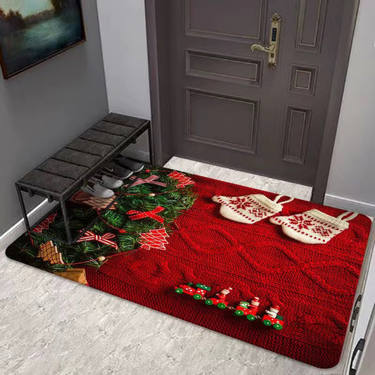 Christmas door mat