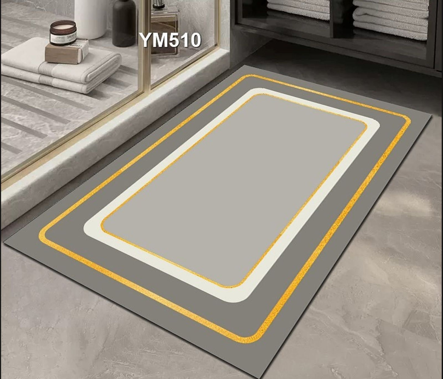 Doormat Super non_ slip with rubber bottom,absorbent, skid-resistance base