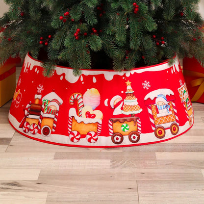 3D Christmas Tree Collar Skirt