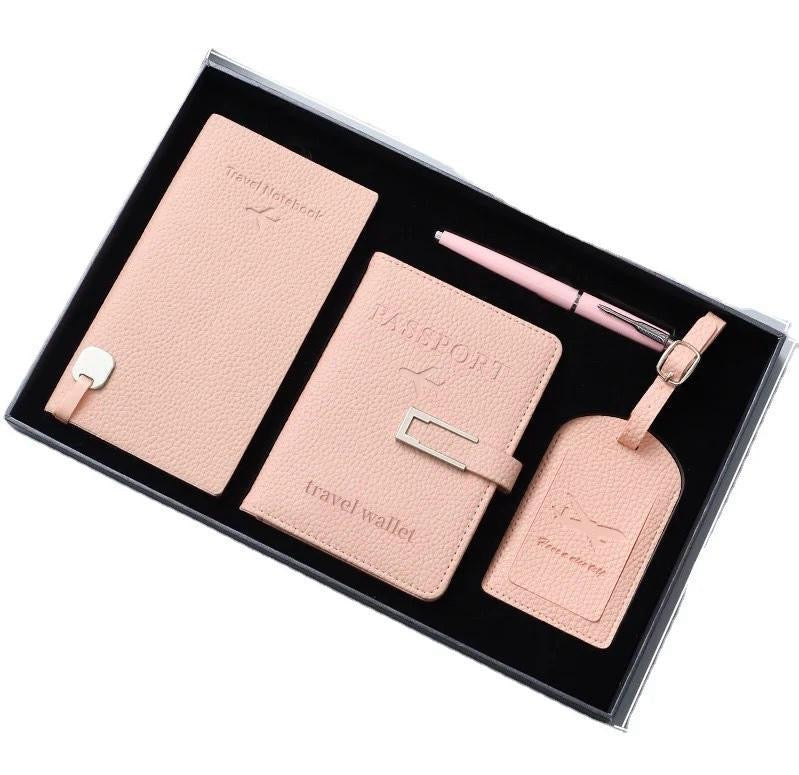 4pc Exquisite travel  set accessories with gift box