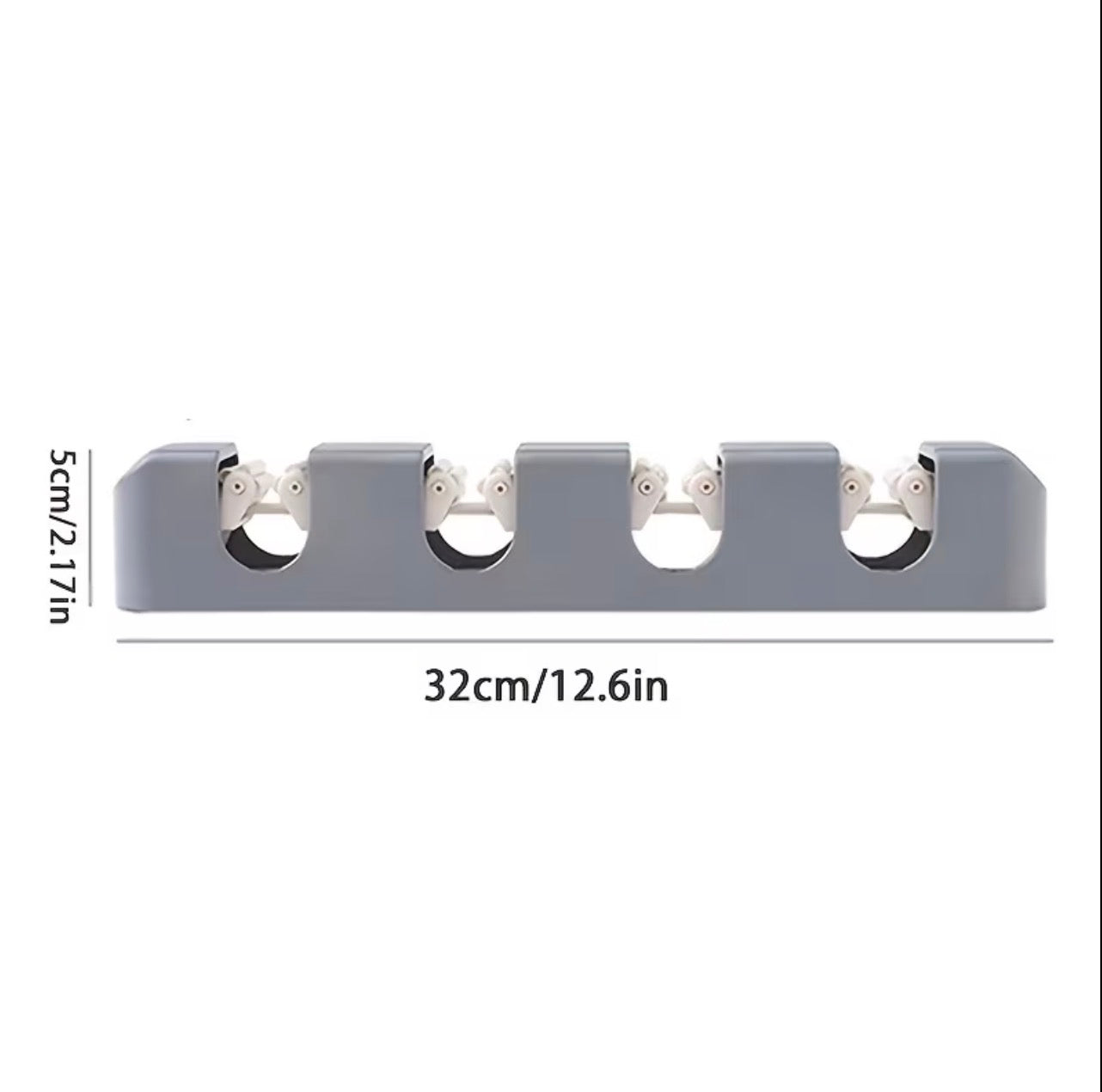 Non slip wall Mounted mop holder