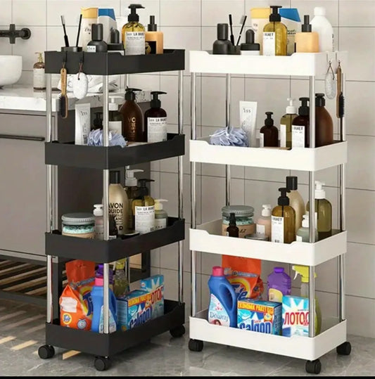 Multipurpose storage rack with wheels