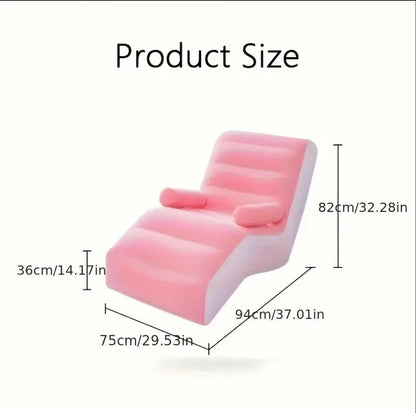 New Design Inflatable Seat with armrest / Lazy Sofa plus FREE PUMP