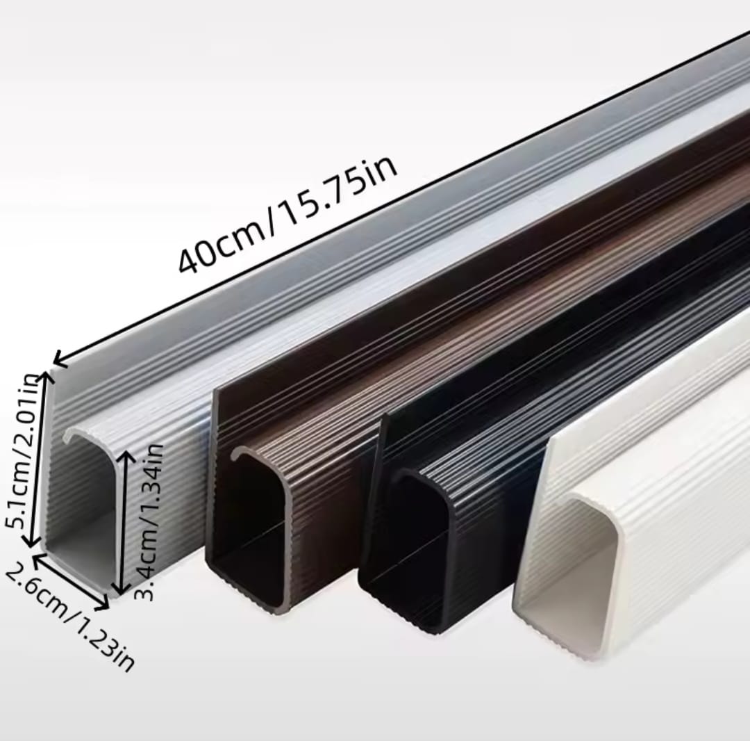PVC Under-Desk Cable Management Tray