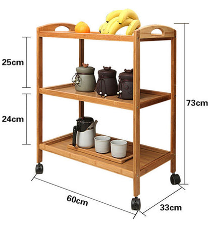 Name:Mobile Bar Serving Cart/Side Table