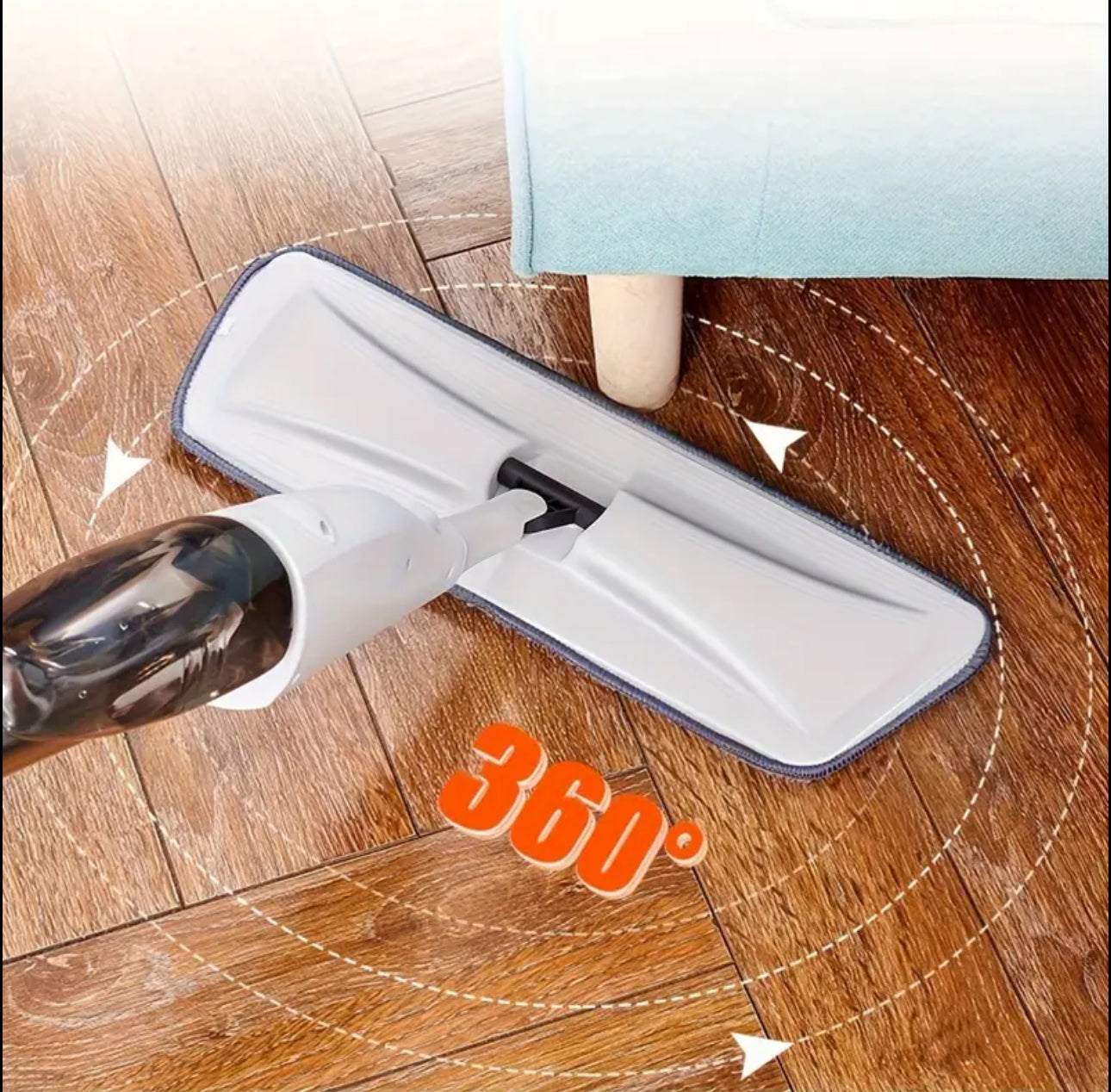 Spray Mop with 360 Degree Handle Mop