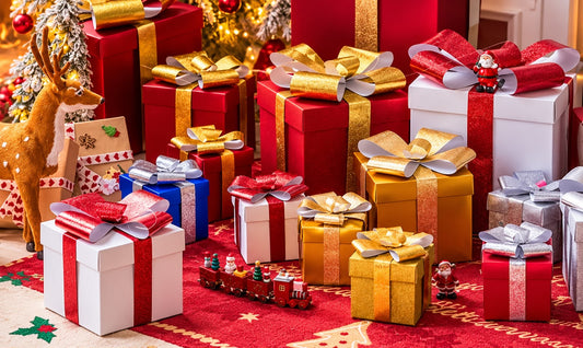CHRISTMAS TREE GIFT BOXES