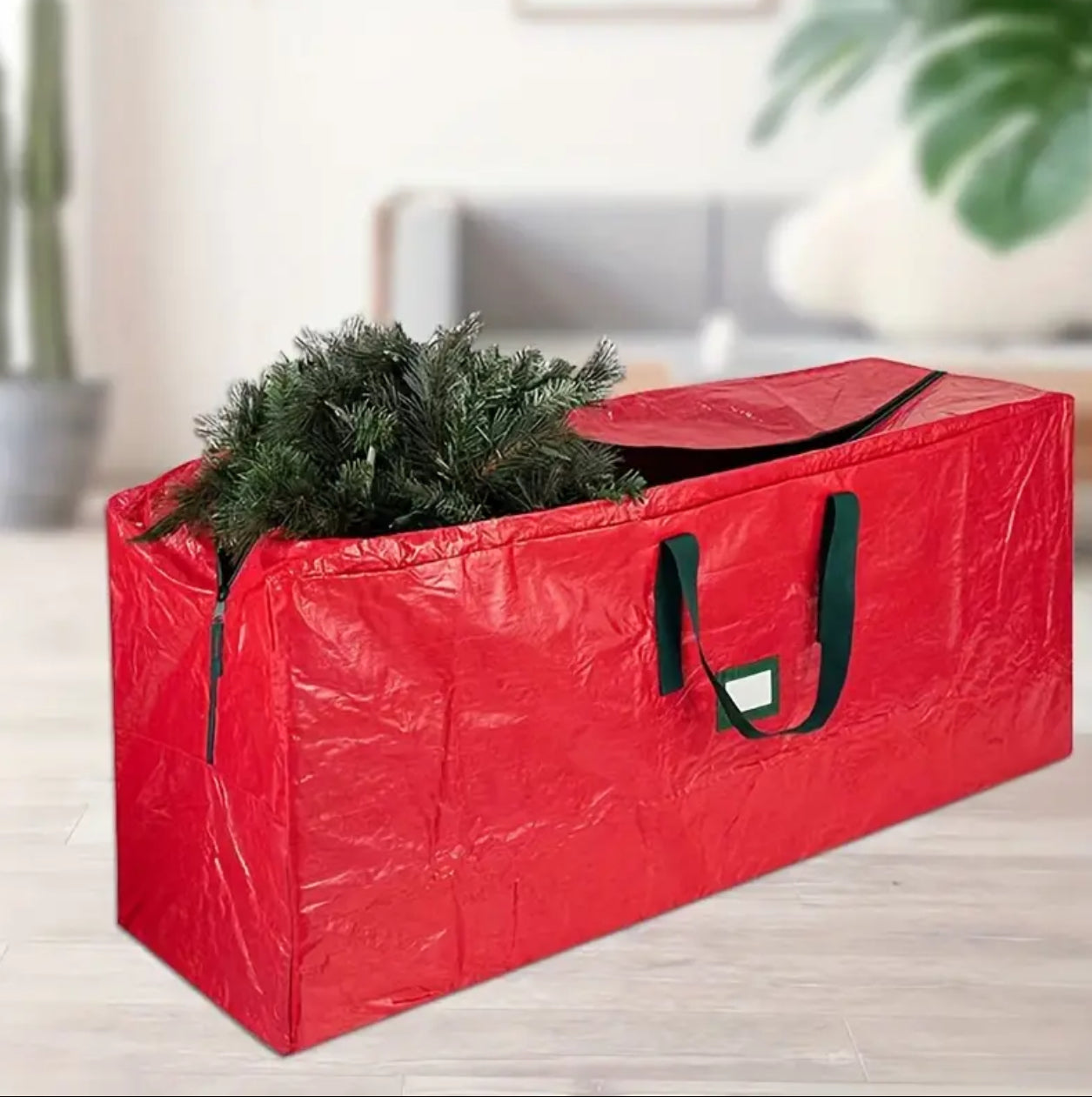 Christmas tree bag