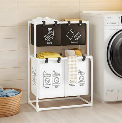 4 In 1 Laundry Sorting Hamper