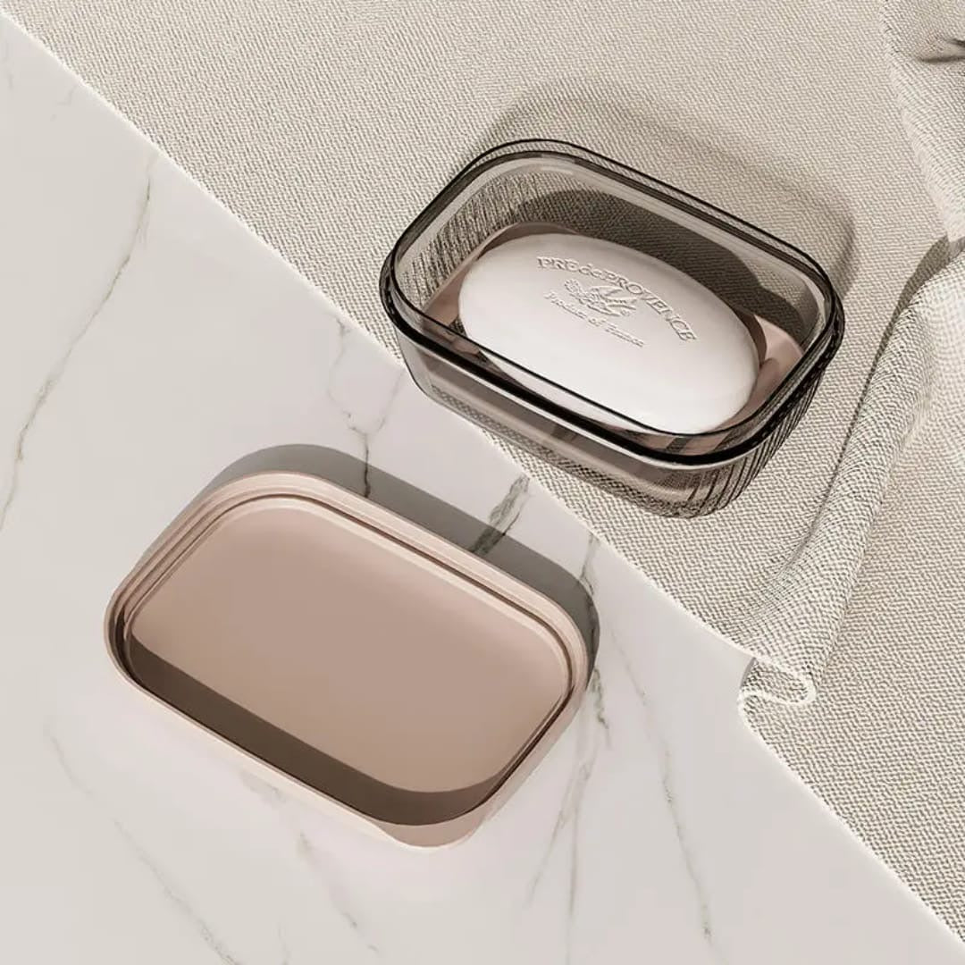 Portable travel soap holder..
