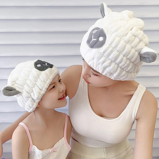 Cute Microfibre Quick Hair Drying Bath Towel