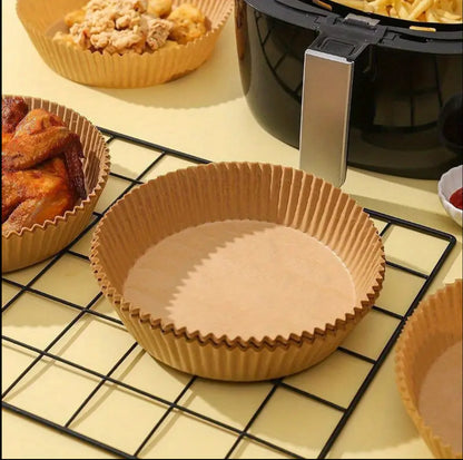 50pcs Round Air Fryer Papers Liner