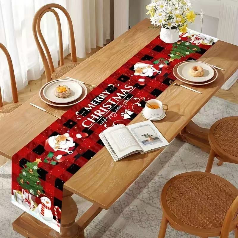 Christmas themed table runner