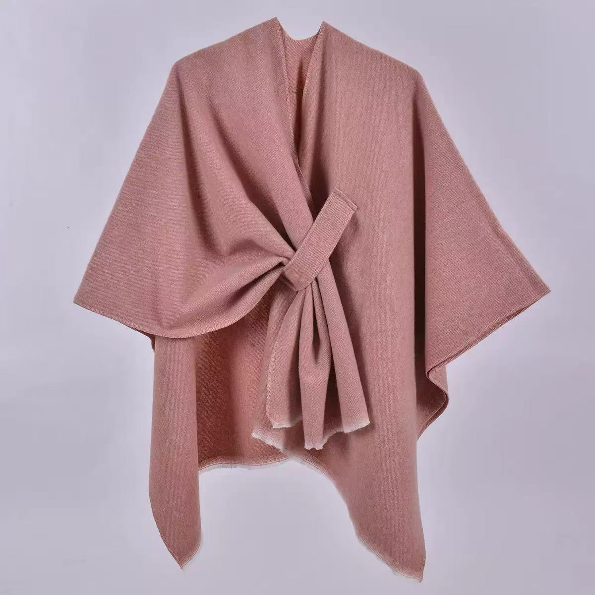 Wrap me up_belted shawl/poncho