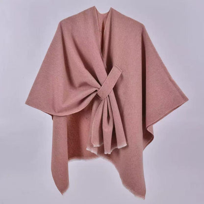 Wrap me up_belted shawl/poncho