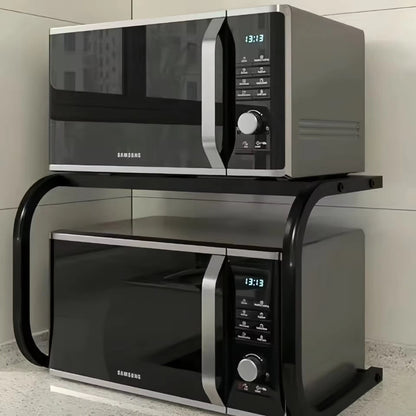 1 Tier Metallic Microwave organizer shelf / Stand