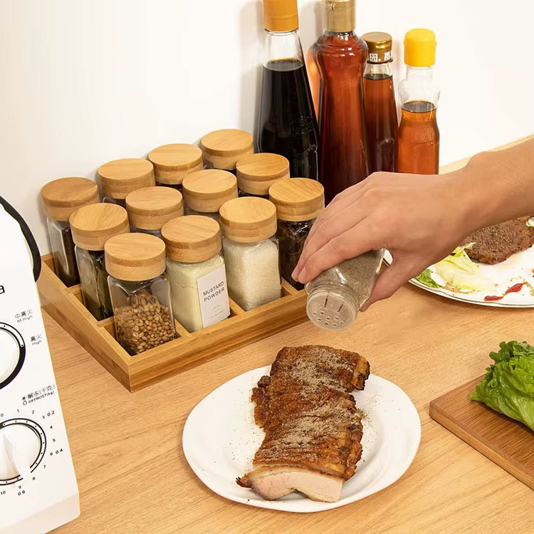 12 pcs spice jar set