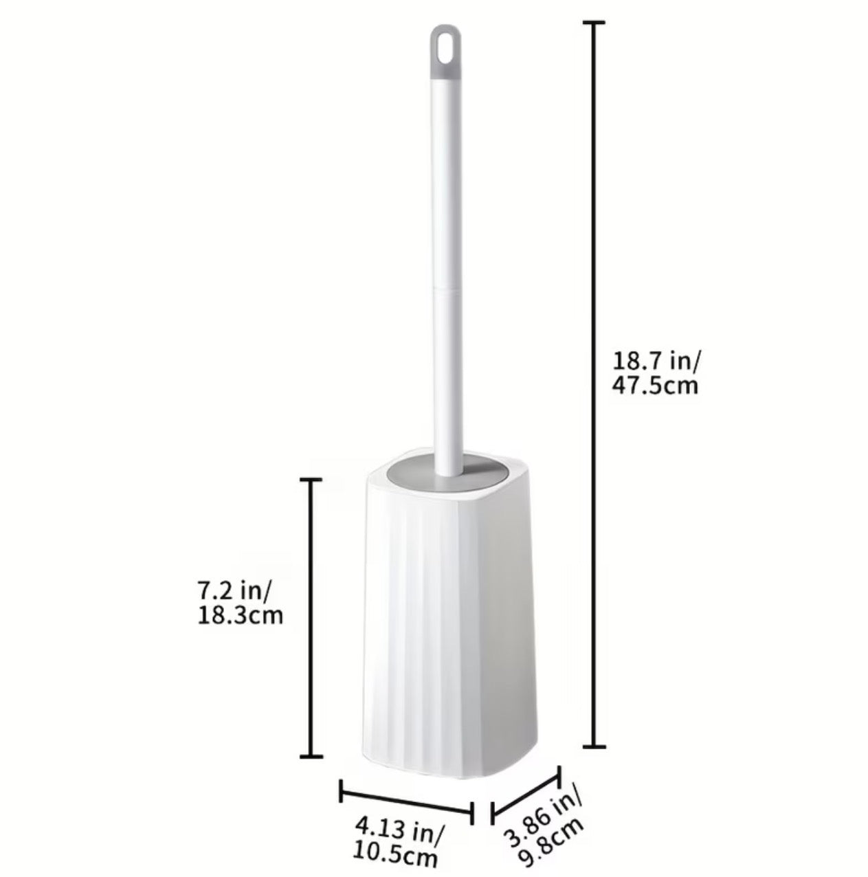 Wall mounted high quality toilet cleaning brush set with holder