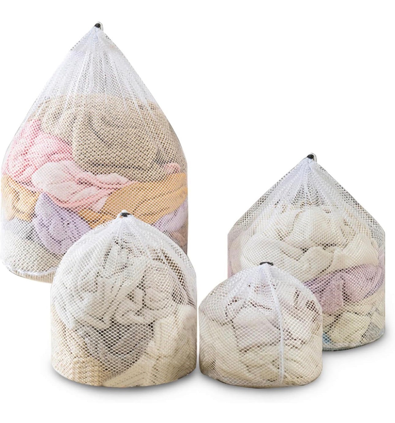 4Pc Assorted Large Size Laundry Bags