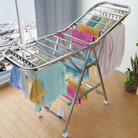 Movable Foldable/Portable LAUNDRY DRYING RACK