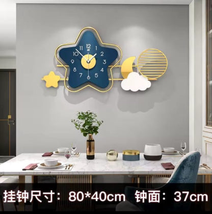 Creative Star Wall Clock