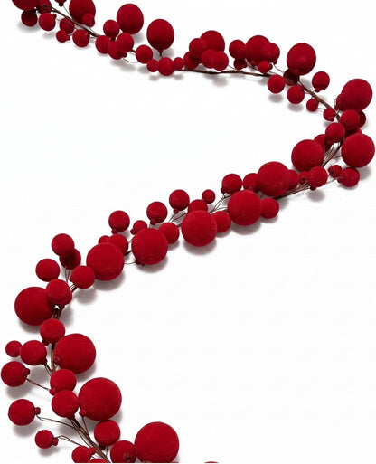 1.8M Christmas Ball Vine String