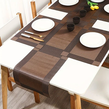 Table mats with runner