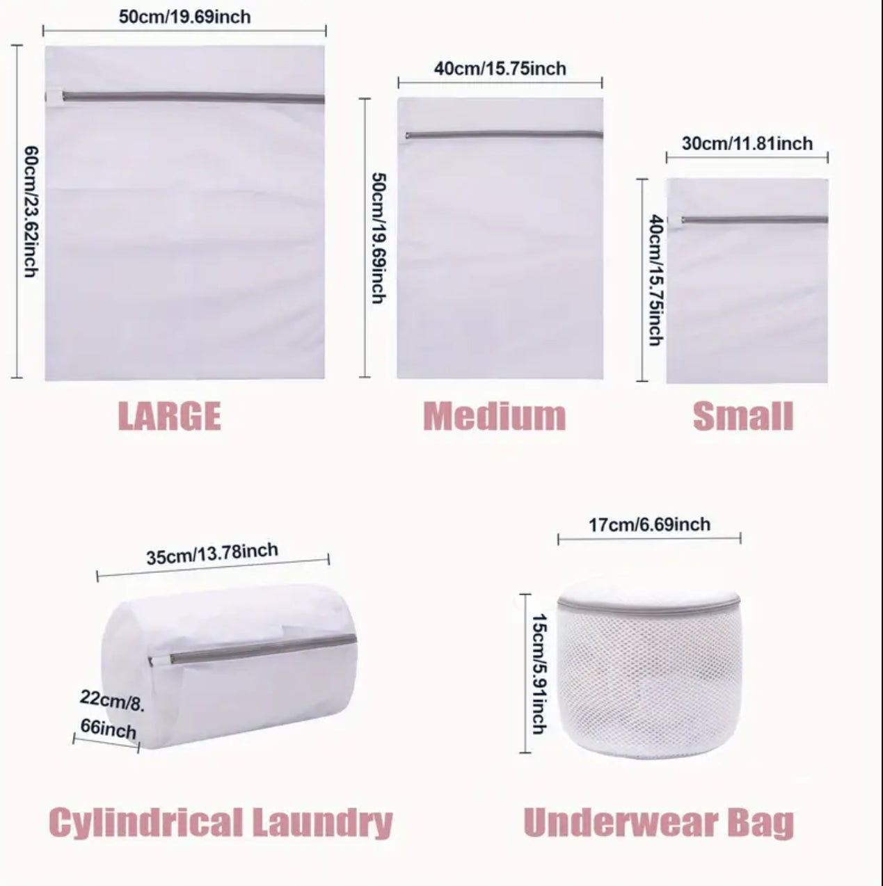 Laundry mesh bags