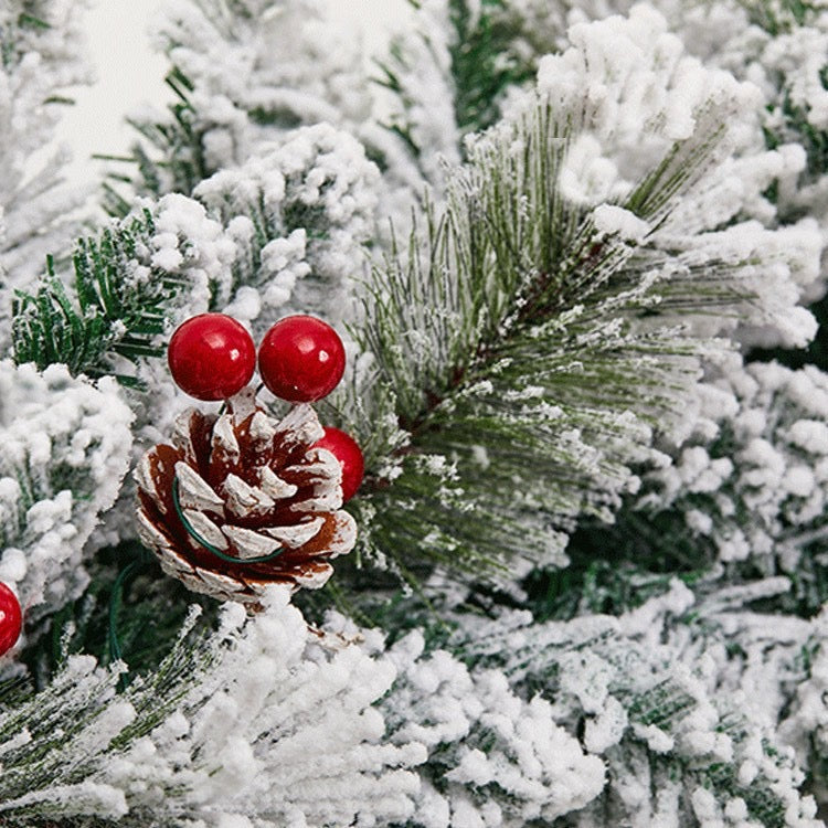 Christmas decoration rattan plush falling snow