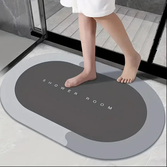 3D super absorbent bathroom mats