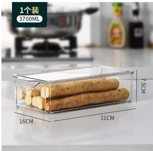 2 pcs fridge storage containers