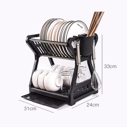 2-layer X dish  rack