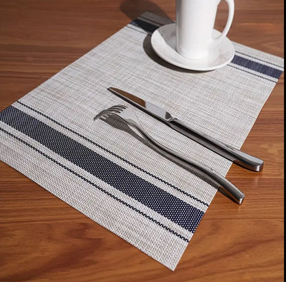 6pcs pvc  table mats