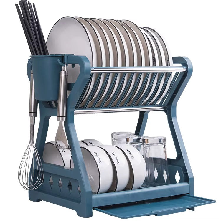 2-layer X dish  rack