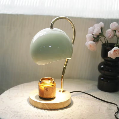 Electric candle warmer( wood base)