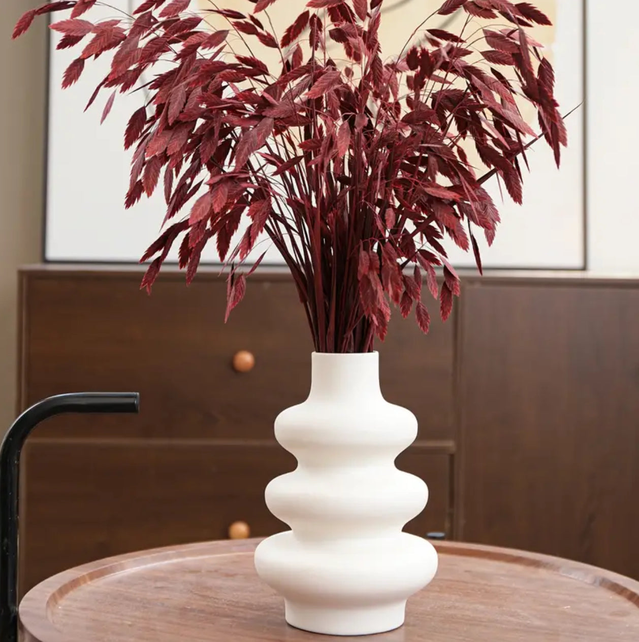 Modern Minimalist Spiral Shaped Home Decorative Flower Vase