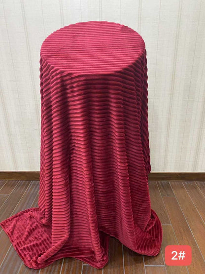SHERMAN PLAIN THROW BLANKETS