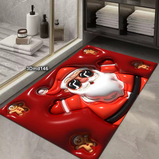 Christmas 3d door mat