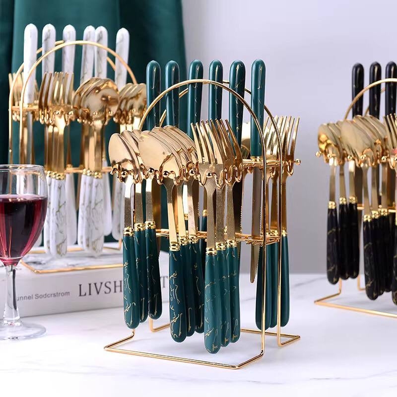 Stainless Steel Tableware Set