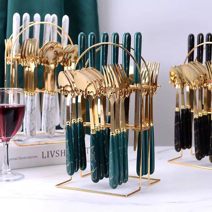 Stainless Steel Tableware Set