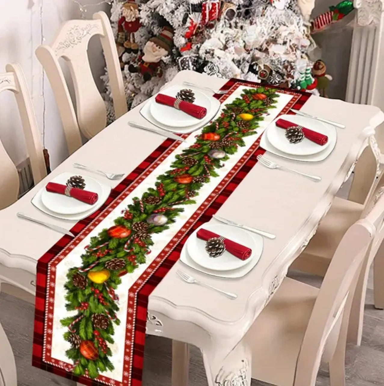 Christmas table runner