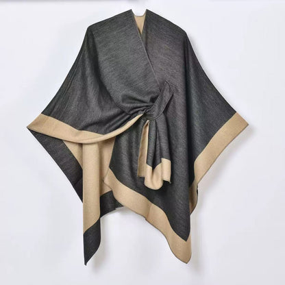 Wrap me up_belted shawl/poncho